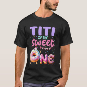 Camiseta Titi of the Sweet One Donut Tema de la primera fie