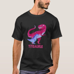 Camiseta Titisaurus Cute AMA Saurus Dinosaurio Día de la Ma