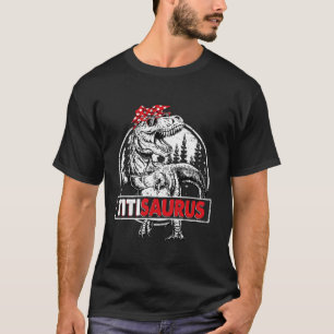 Camiseta Titisaurus T rex Dinosaur Titi Saurus Día de la Ma