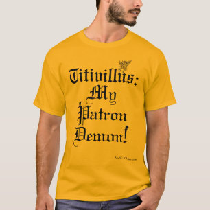 Camiseta Titivillus: Demonio el patrón (camisetas ligero)