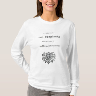 Camiseta Titlepage de 'ensayos filosóficos