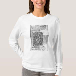Camiseta Titlepage de la primera edición de 'Essais