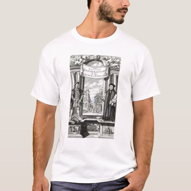 Camiseta Titlepage la iglesia Inglaterra de la reforma de (Anverso)