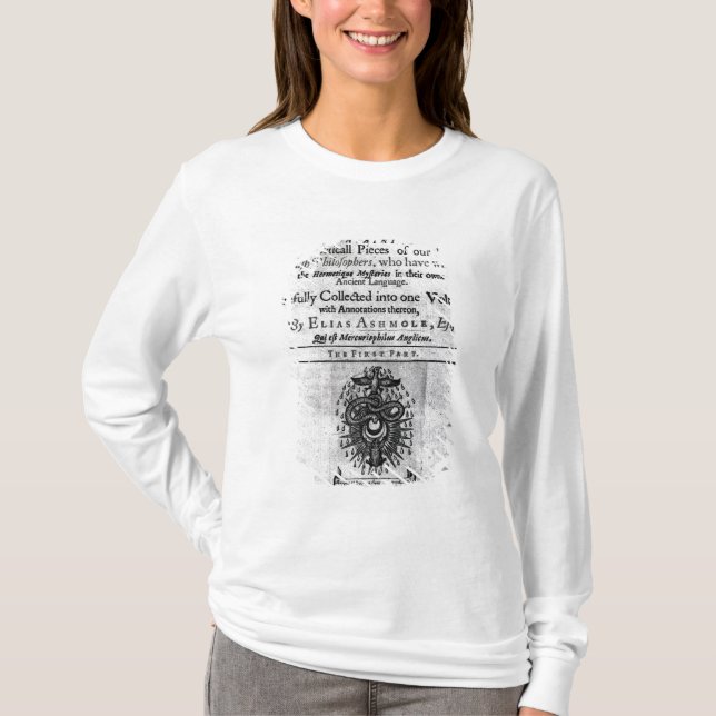 Camiseta Titlepage 'Theatrum Chemicum Britannicum (Anverso)