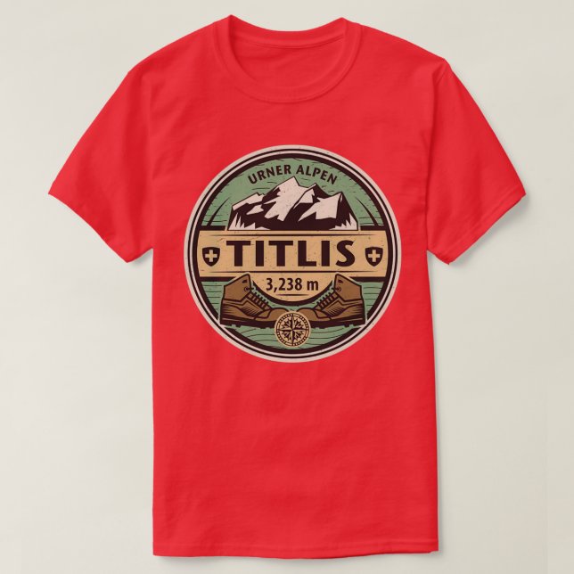 Camiseta Titlis Urner Alpen (Diseño del anverso)