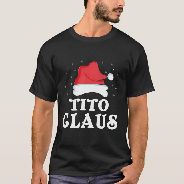 Camiseta Tito Claus Family Pajama (Anverso)