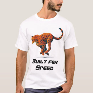 Camiseta titulada Guepardo Construido para la Velo
