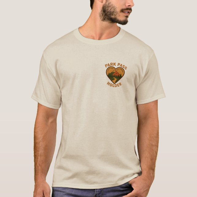 Camiseta Titular de Park Pass Hombre Premium (Anverso)