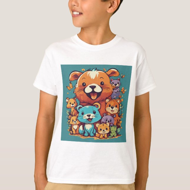 Camiseta Título: "Corte de Critter: Un giro hilarante sobre (Anverso)