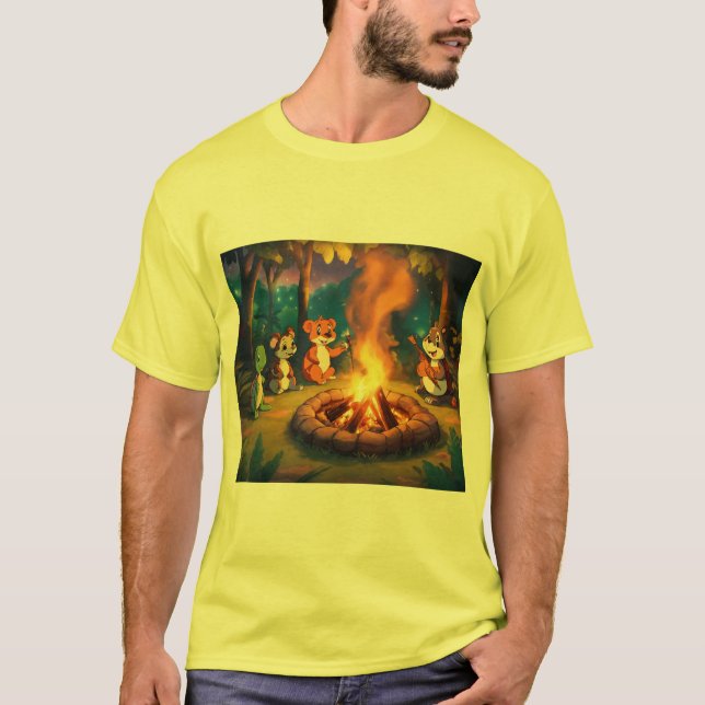 Camiseta Título: "Critters de campamento: Donde se desvanec (Anverso)