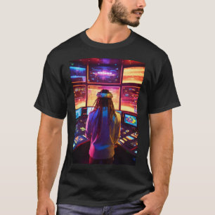Camiseta **Título de camiseta:** "Sinfonía de ondas sonoras