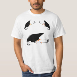 Camiseta Título de graduación con diploma