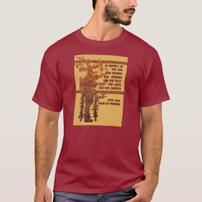 Camiseta Título de la libertad: Historia del libro del (Anverso)