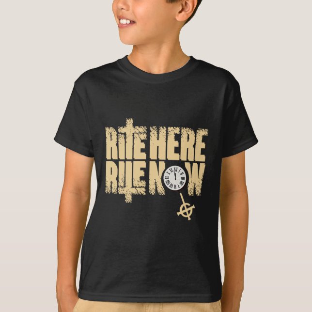 Camiseta Título De La Rita De Ghost Aquí (Anverso)