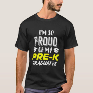 Camiseta Título de pregraduación para profesor y padre orgu