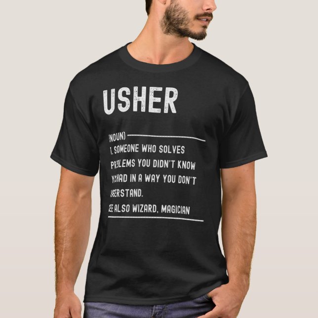 Camiseta Título de trabajo de definición de usuario (Anverso)
