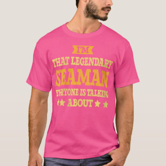 Camiseta Título de trabajo de marinero empleado trabajador 