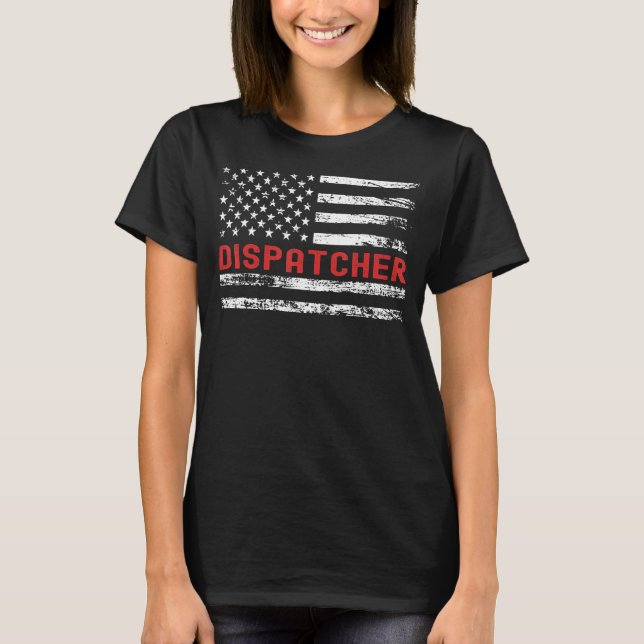 Camiseta Título de trabajo de Retro de la profesión de la b (Anverso)