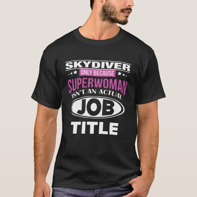 CAMISETA TÍTULO DE TRABAJO PARACAIDISTA (Anverso)
