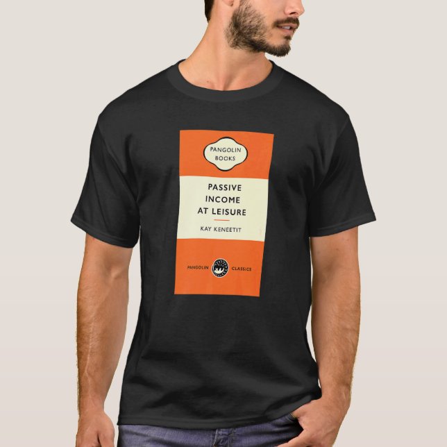 Camiseta Título del libro Ingreso pasivo en Leisure Kay Ken (Anverso)