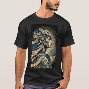 Camiseta Título: "Diosa Futurista