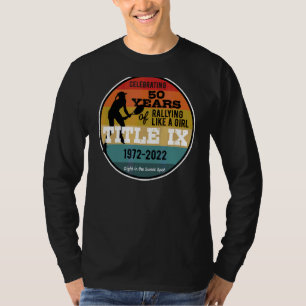 Camiseta Título Ix 50º aniversario 1972 2022 Deportes femen
