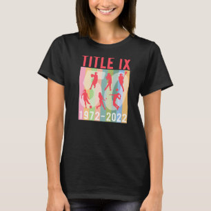 Camiseta Título Ix 50º Aniversario Enmiendas a la Educación