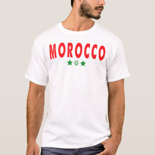 Camiseta Título: Orgullo León de Marruecos Dos Estrellas Fa