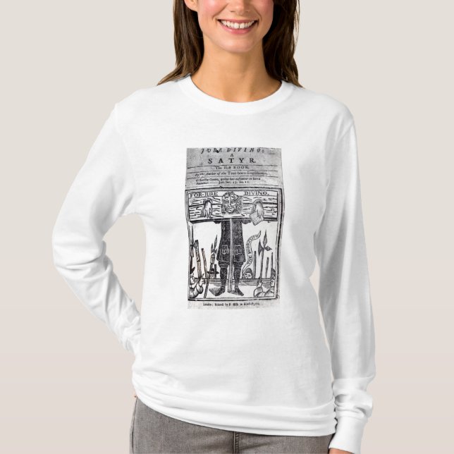 Camiseta Título-página del primer libro de 'Jure (Anverso)