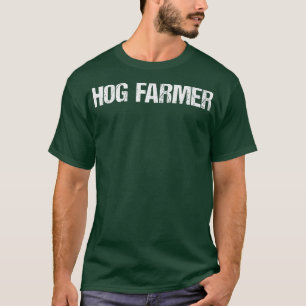 Camiseta Título simple de ganadero