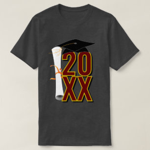 Camiseta Título y diploma de graduación de la promoción de 