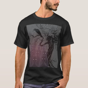 Camiseta TítuloColección de Criaturas Oscuras Góticas Inqui