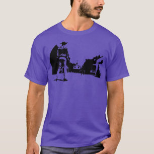 Camiseta Títulos de apertura de humo de arma de fuego de lo