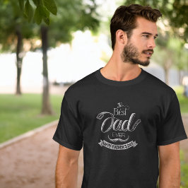 Camiseta Tiza Carta Mejor Papá del Mundo Día del Padre