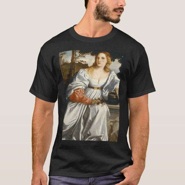 Camiseta Tiziano (Tiziano Vecelli) Amor Sagrado Y Profano (Anverso)