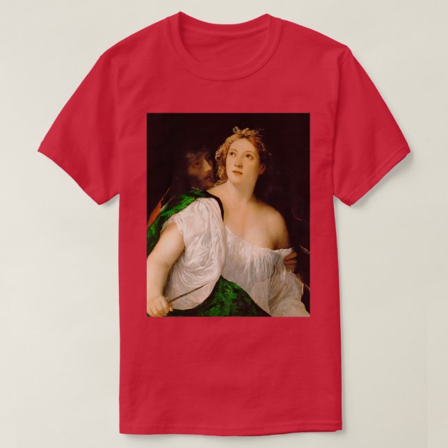 Camiseta Tiziano Tiziano Vecelli quot Tarquin y Lucretiaquo (Diseño del anverso)