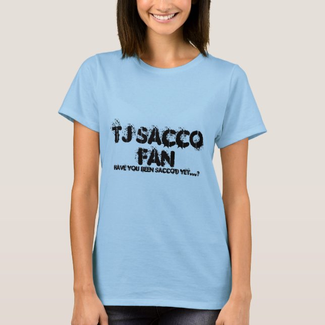 CAMISETA TJ SACCO FAN (Anverso)