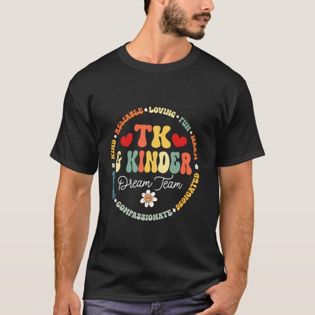 Camiseta TK y Kinder Dream Team Transitional Kindergarten T (Anverso)