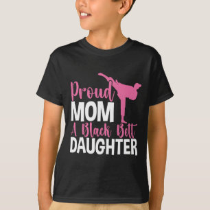 Camiseta Tkd Karate Judo Orgullosa Mamá De Una Hija Del Cin