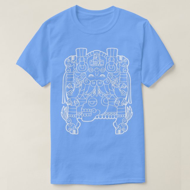 Camiseta Tlaltecuhtli Aztec Goddess Mesoamérica Earth Godd (Diseño del anverso)