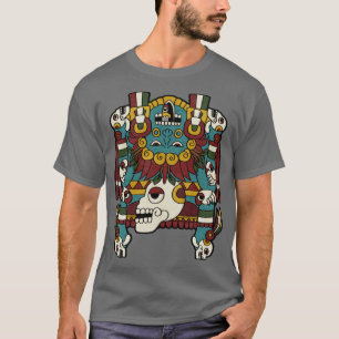 Camiseta Tlaltecuhtli Aztec Goddess Mesoamerican Earth Godd