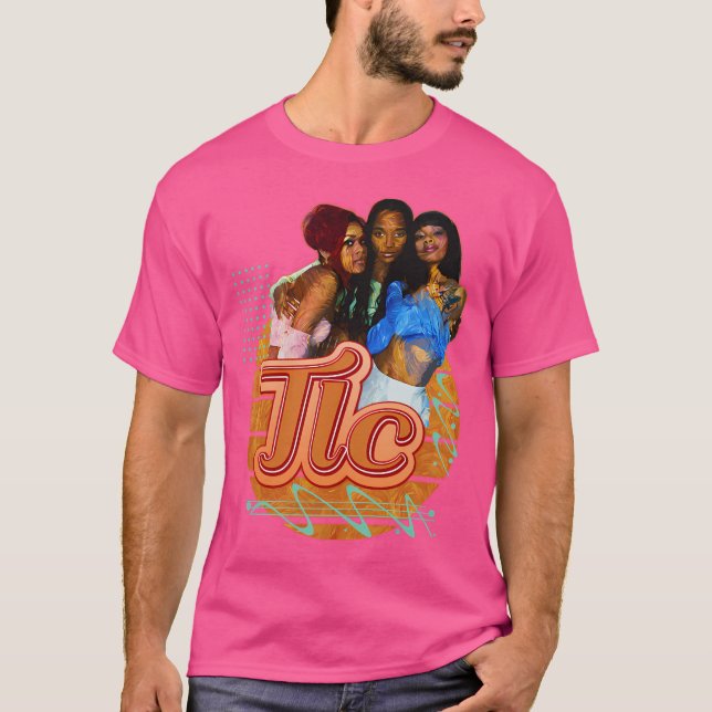 Camiseta Tlc Retro Art (Anverso)