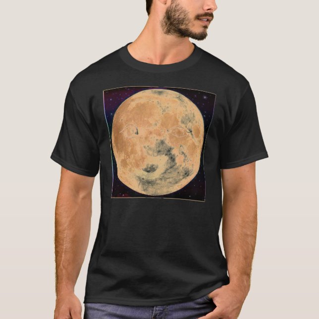 Camiseta TM de la luna de la NASA (Anverso)