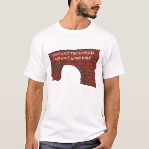 Camiseta TMBG - No quiero el mundo