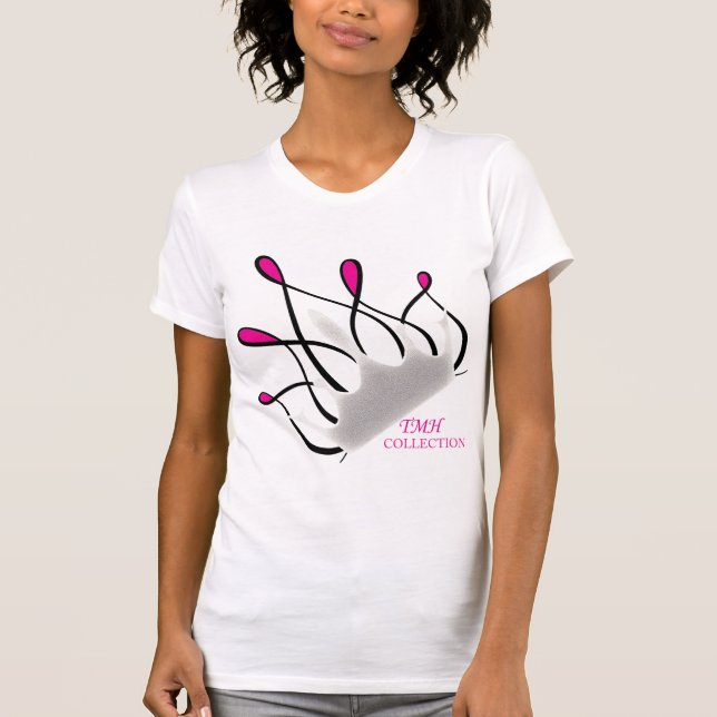 Camiseta TMH COLLECTION - Queen Tee_ Pink (Anverso)