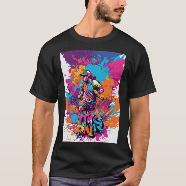 Camiseta TMS COLORPALOOZA: Edición de Graffiti Vibes (Anverso)