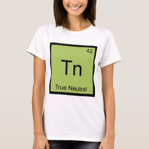 Camiseta Tn - Verdaderamente Neutral Divertido Símbolo de E