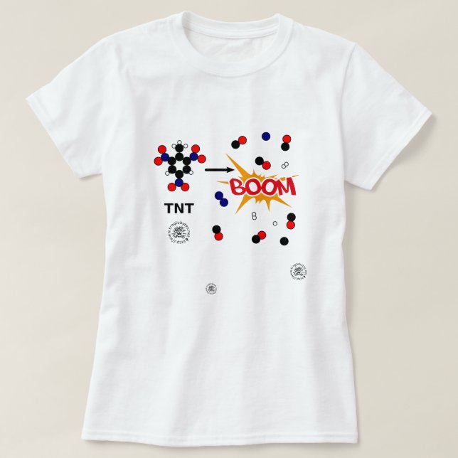 CAMISETA TNT->BOOM (Diseño del anverso)