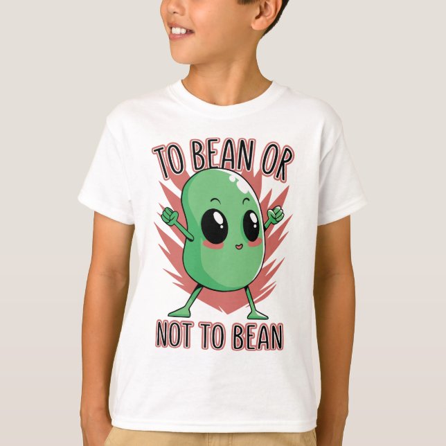 Camiseta To bean or not to bean (Anverso)