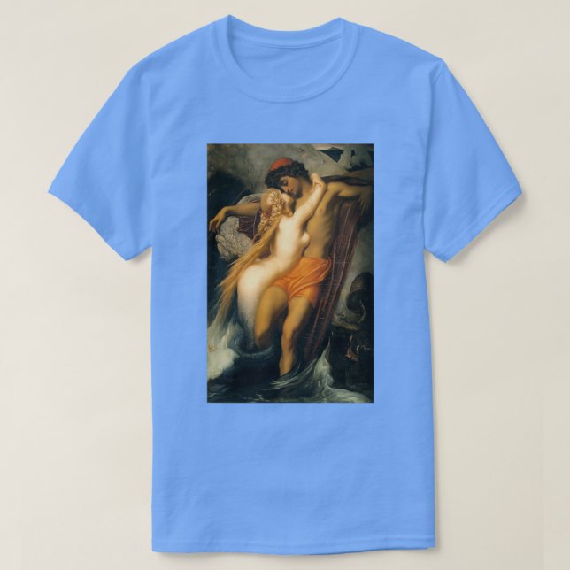 Camiseta To mer is human frederic leighton (Diseño del anverso)